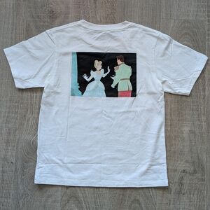 Uniqlo Cinderella Disney Memories White Short Sleeve Tee Shirt XS